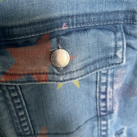 Stella McCartney Kids Star Print Denim Jacket - Picture 6 of 8